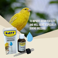 Raff Liquid Vitamin E Supplement for Bird 25ml